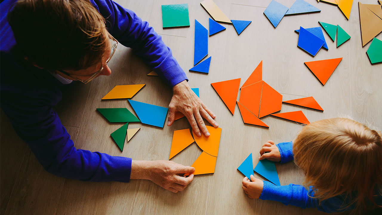 بازی‌های تمرکزی ۲ تا ۳ سال